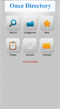Mobile Screenshot of oncedirectory.com